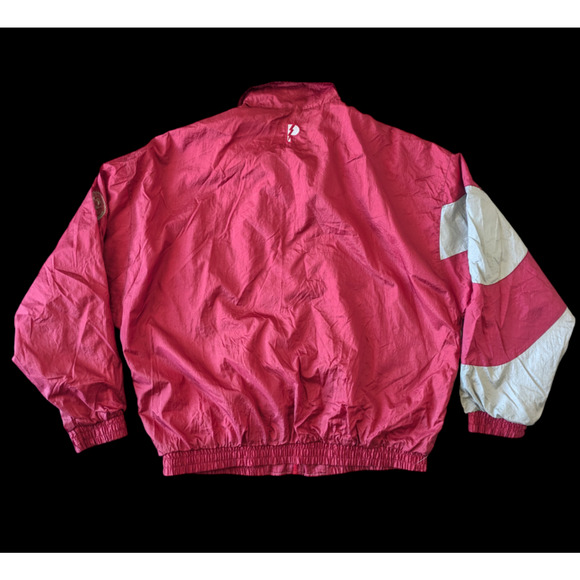 Vintage Pro Player Alabama Crimson Tide Windbreaker Jacket XL NCAA Football 90s - Picture 2 of 10